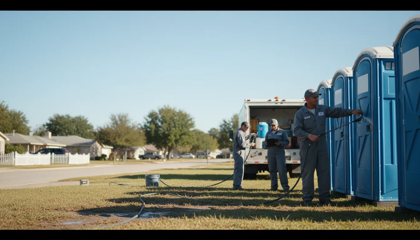 Long-Term Portable Toilet Rental in Kipton, OH near me